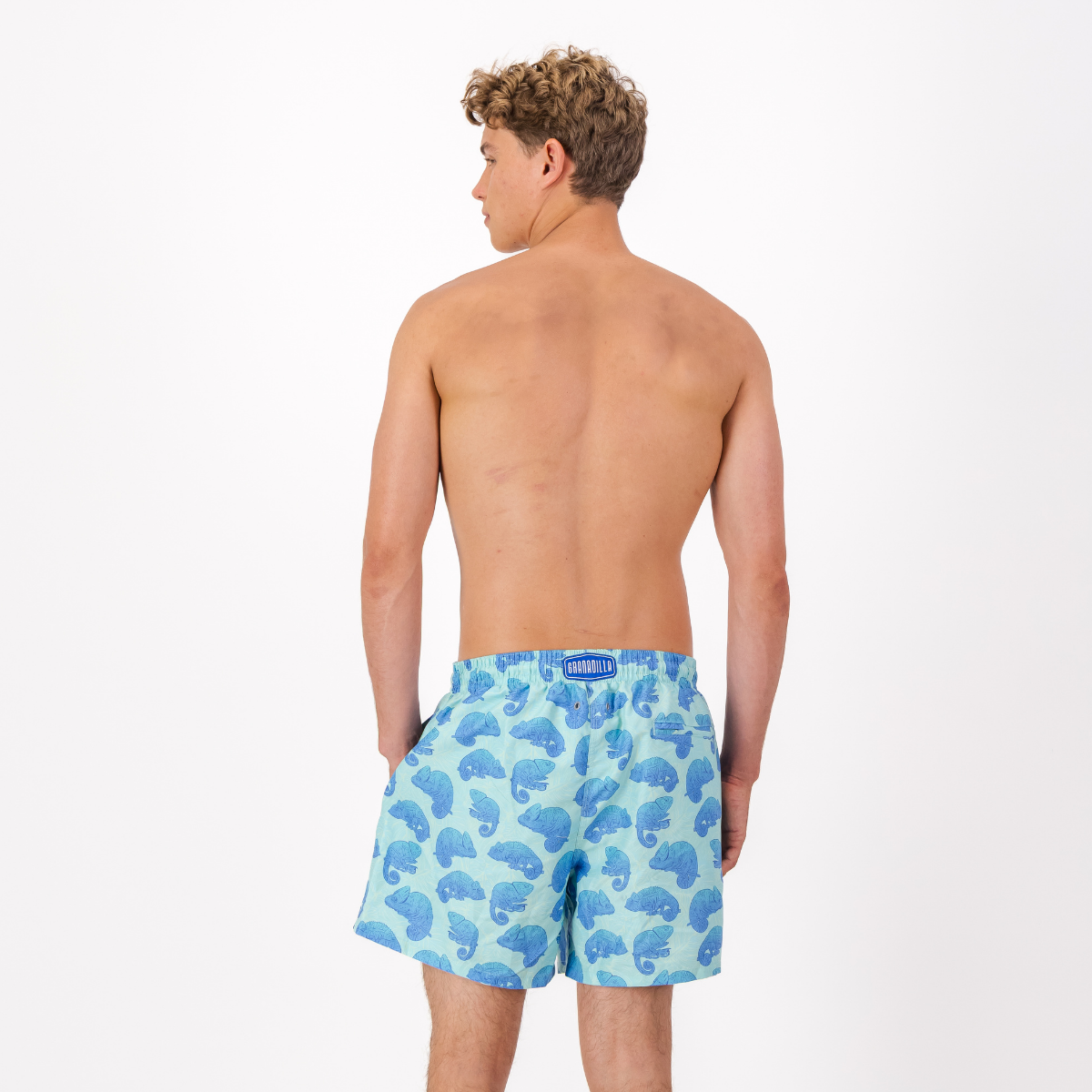 Mid Length Swim Short | Chameleon Mint