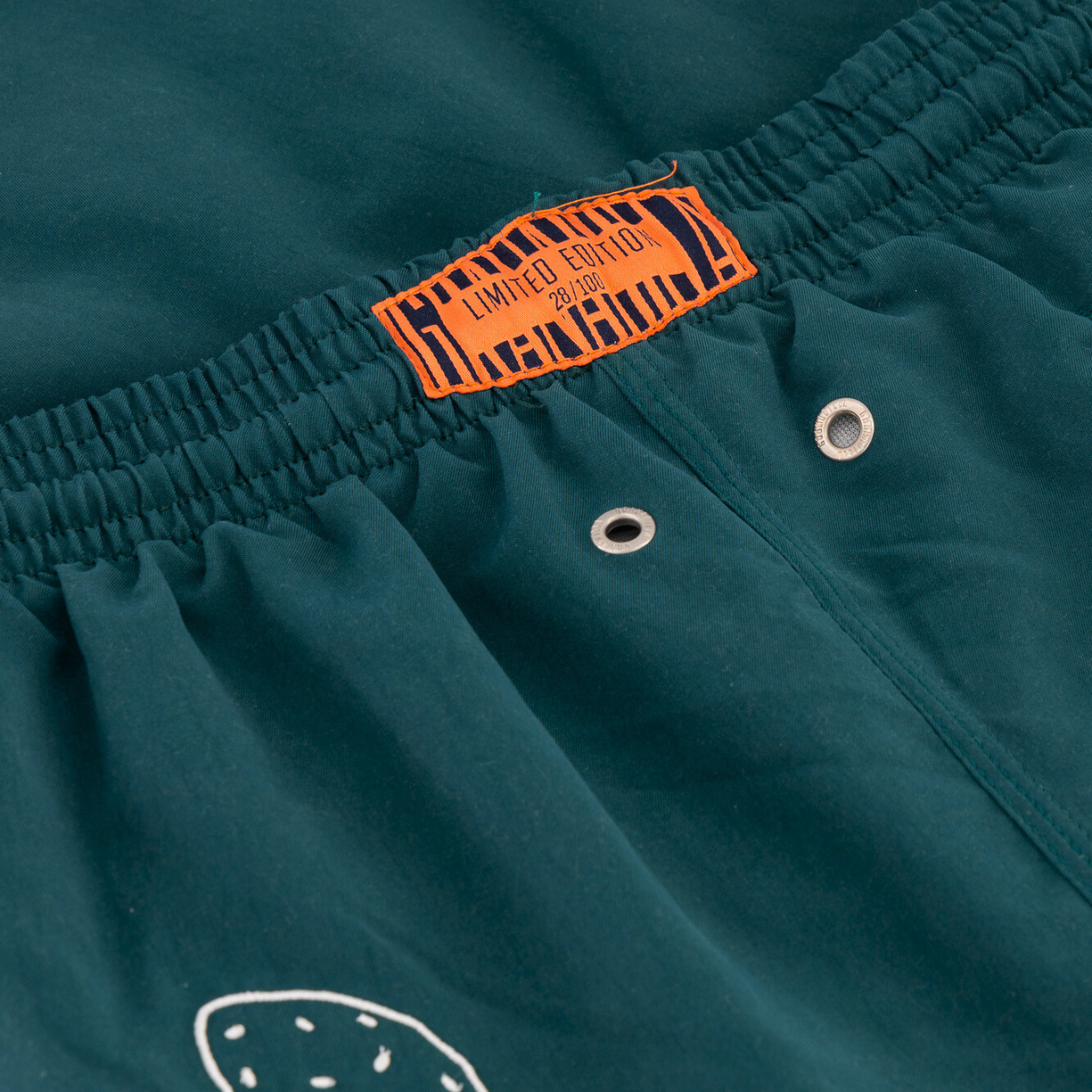 Mid Length Swim Short | Lollies Emerald