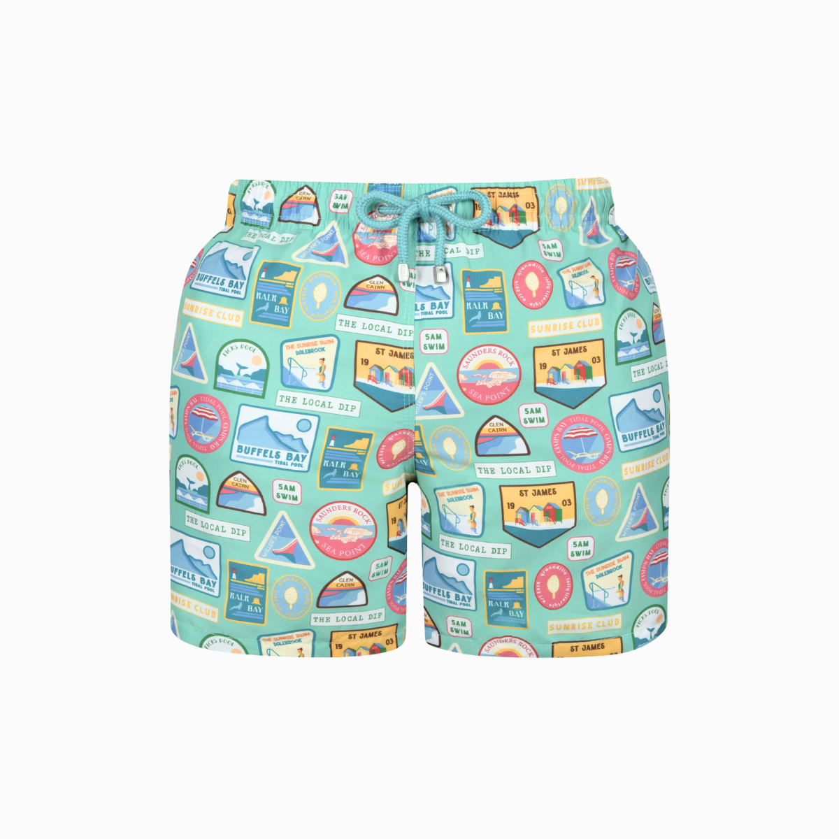 Mid Length Swim Short | Tidal Pool Mint