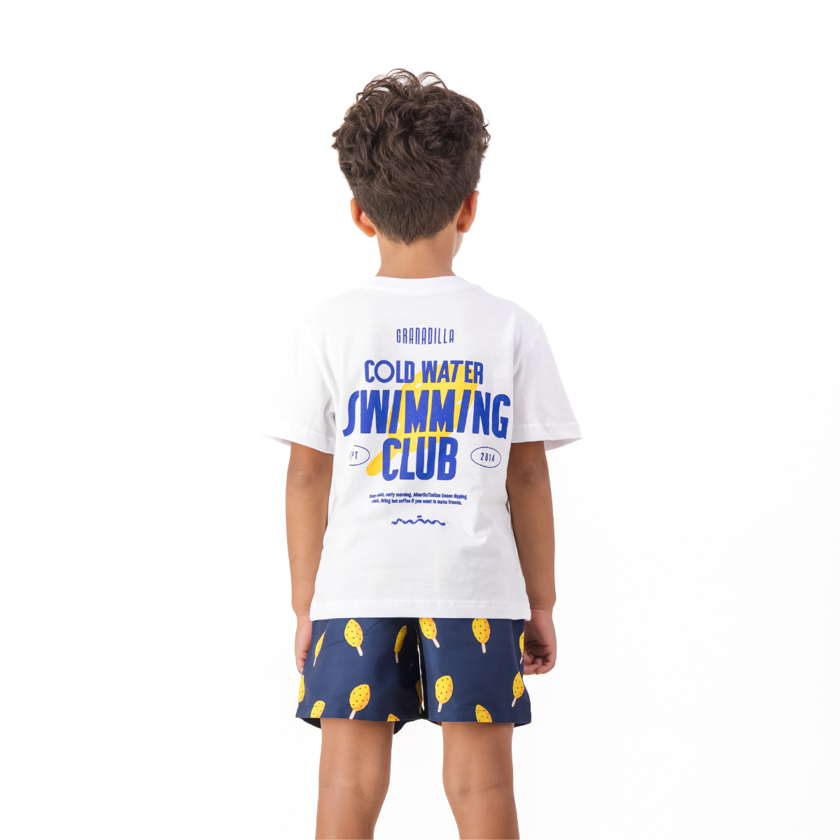 Kids Swim Shorts | Lollies navy