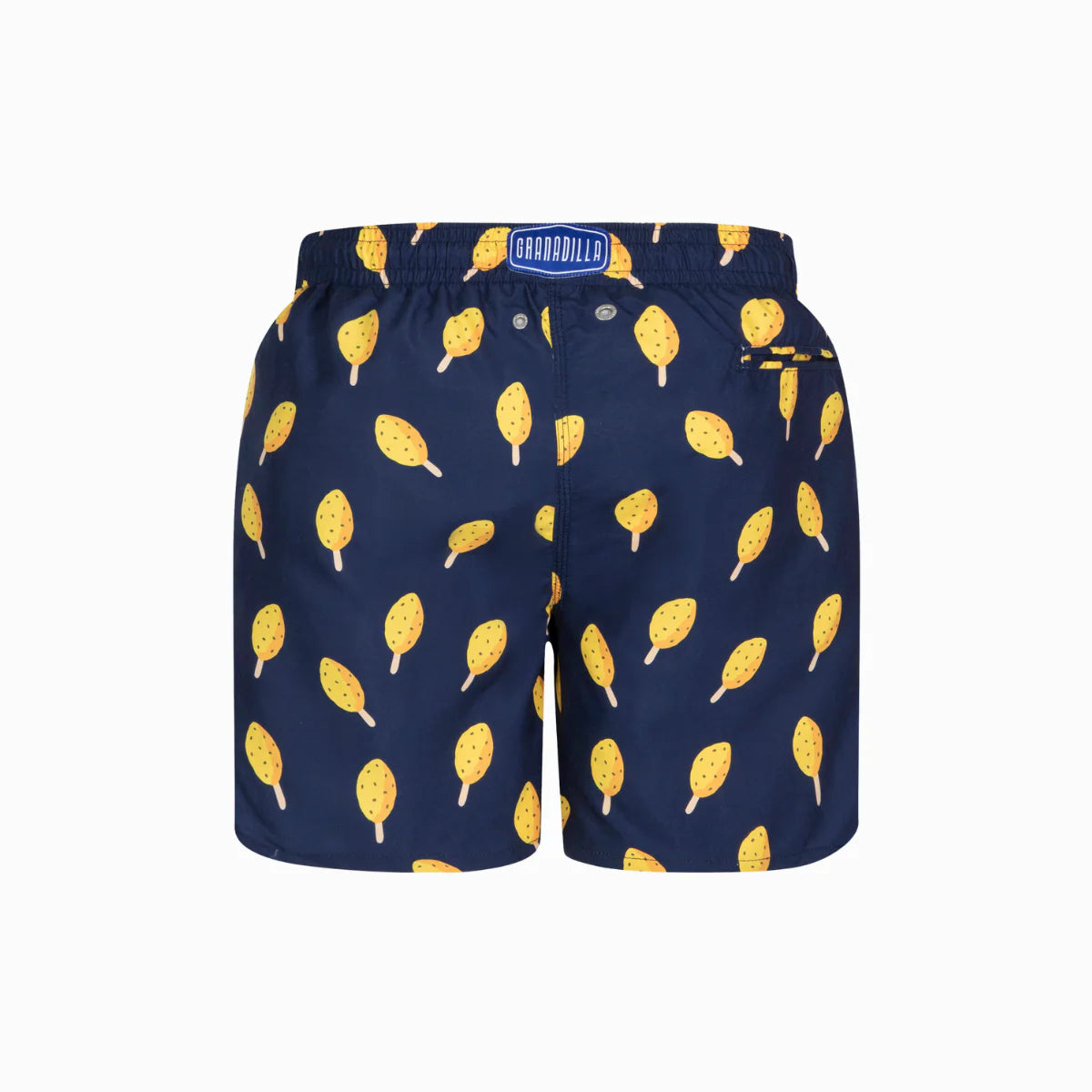 Mid Length Swim Short | Lollies Navy