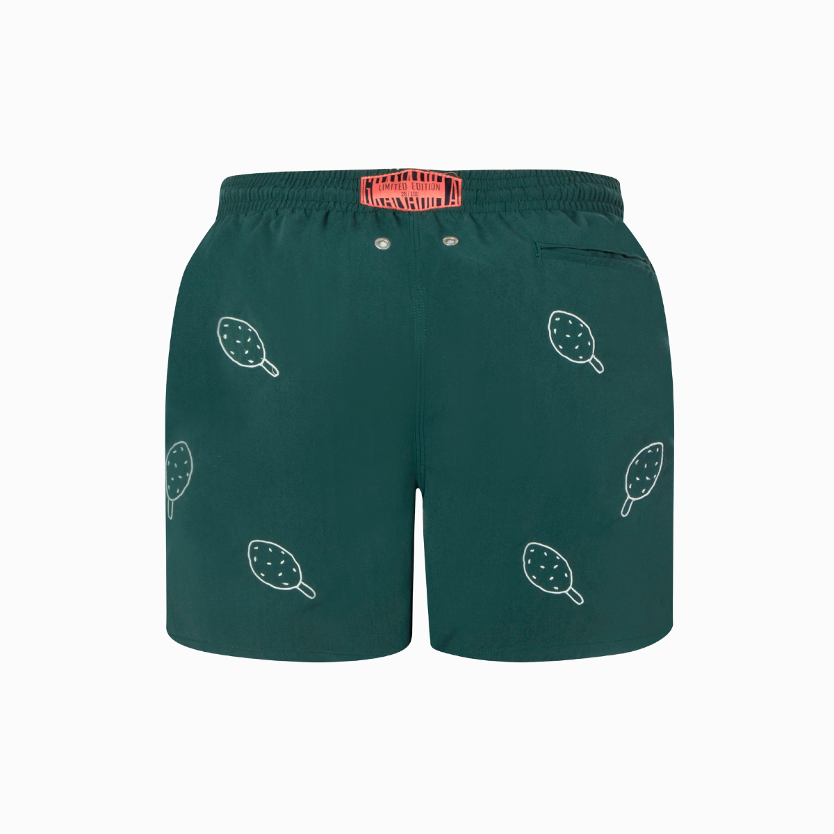 Mid Length Swim Short | Lollies Emerald