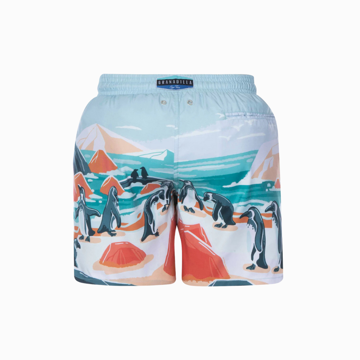 MID-LENGTH SWIM SHORTS | BOULDERS BEACH / BLUE